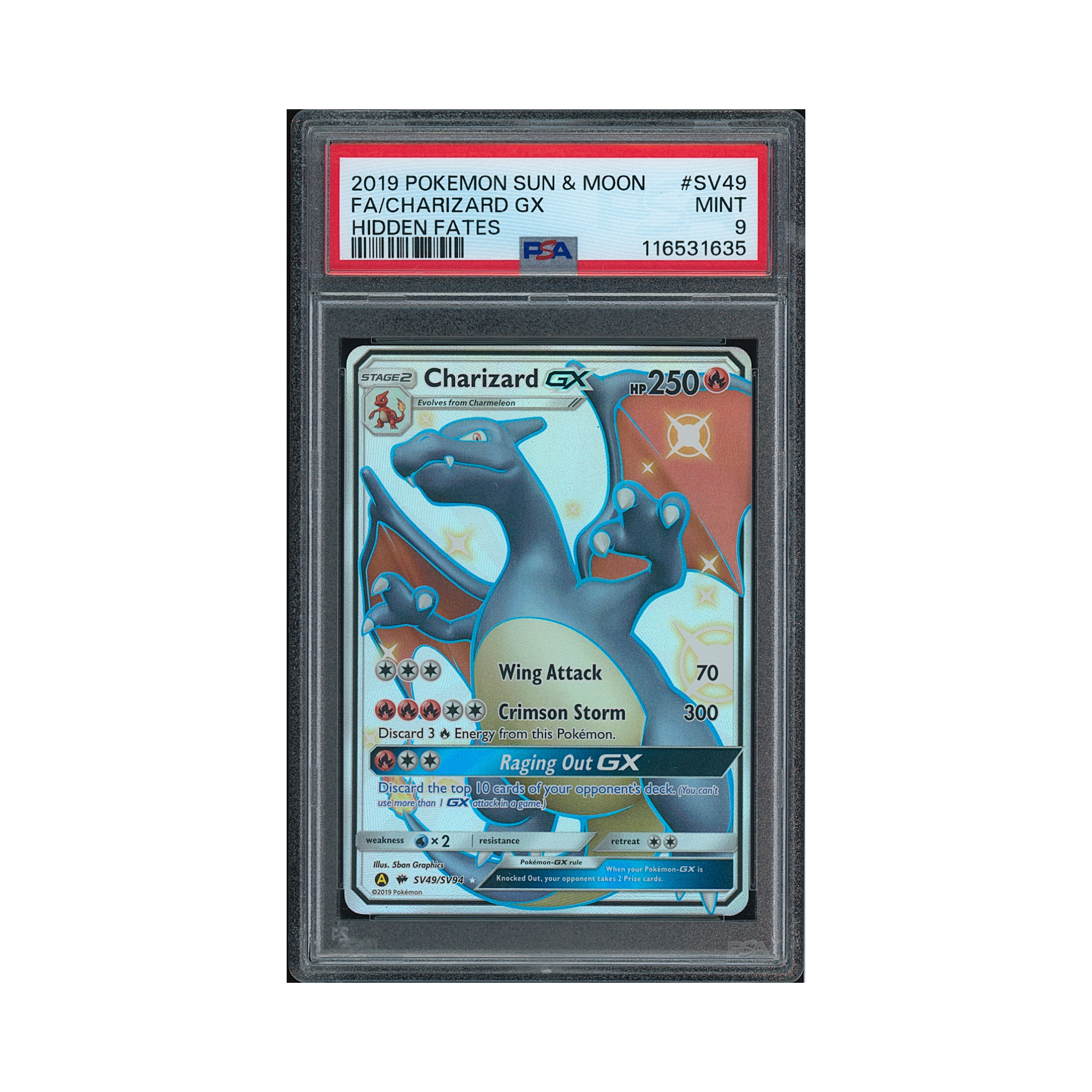 charizard pokemon card sun and moon 2017 & Burning Shadows Holo GX #20 PSA 10 GEM MINT Age Group 2019 Pokemon Sun & Moon