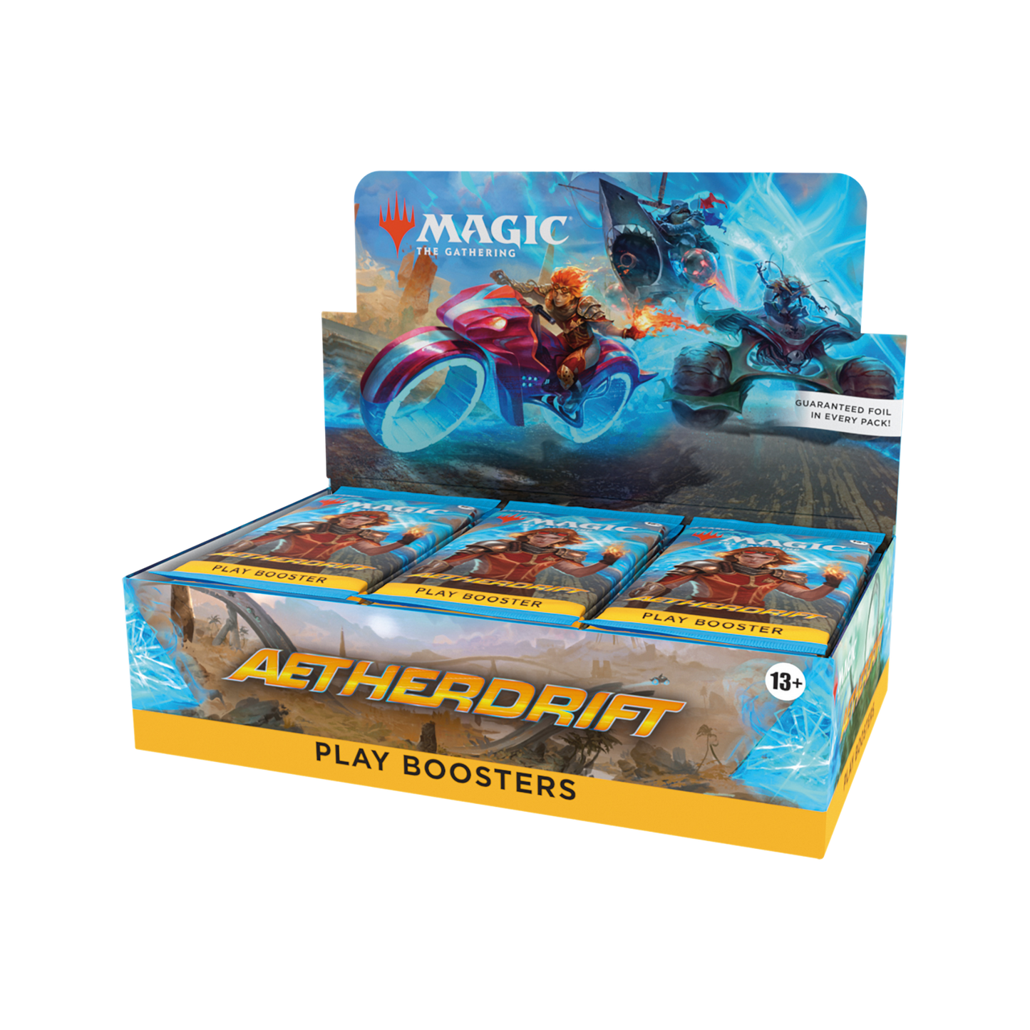 Aetherdrift Play Booster Display