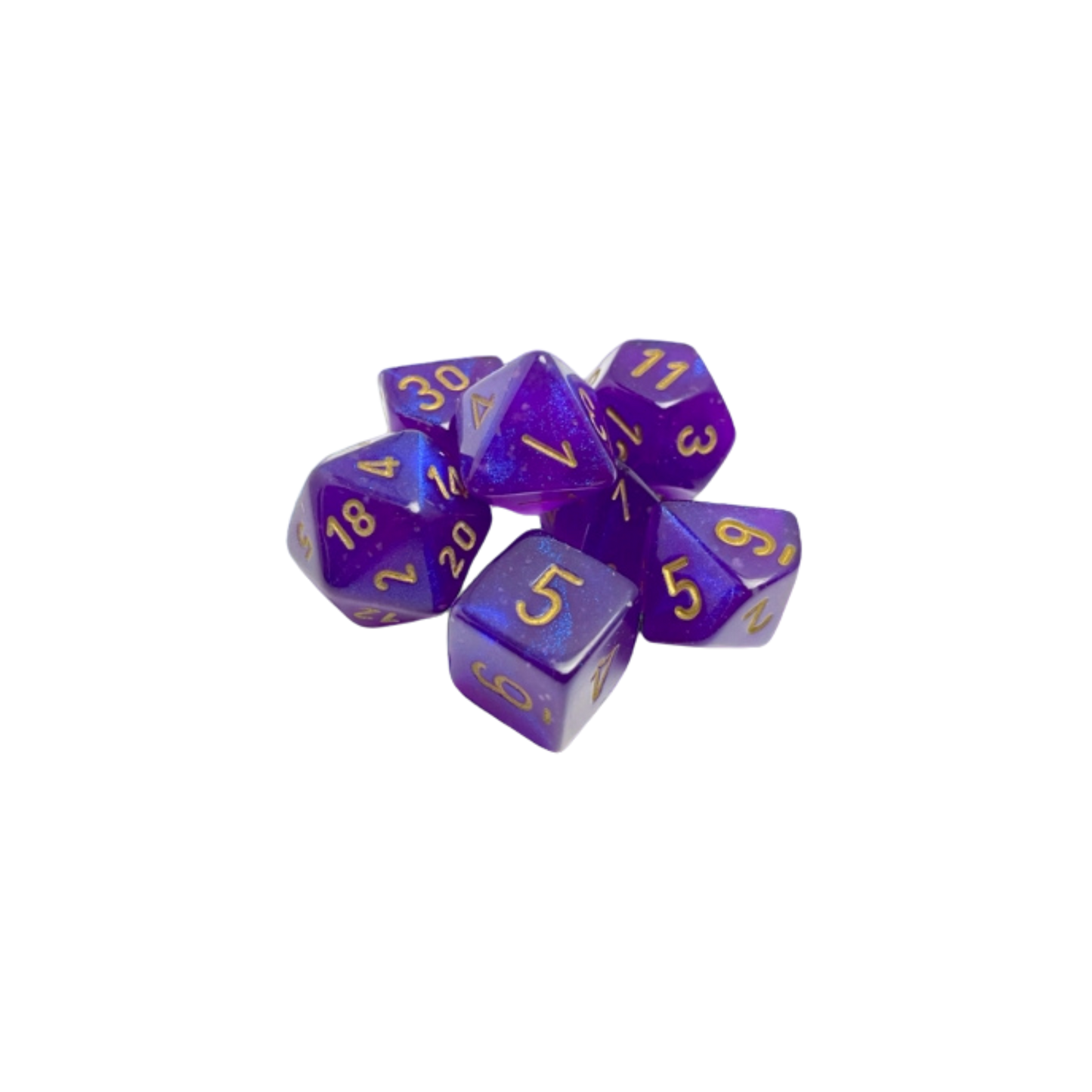 Chessex Borealis Mini Polyhedral 7 Die Set