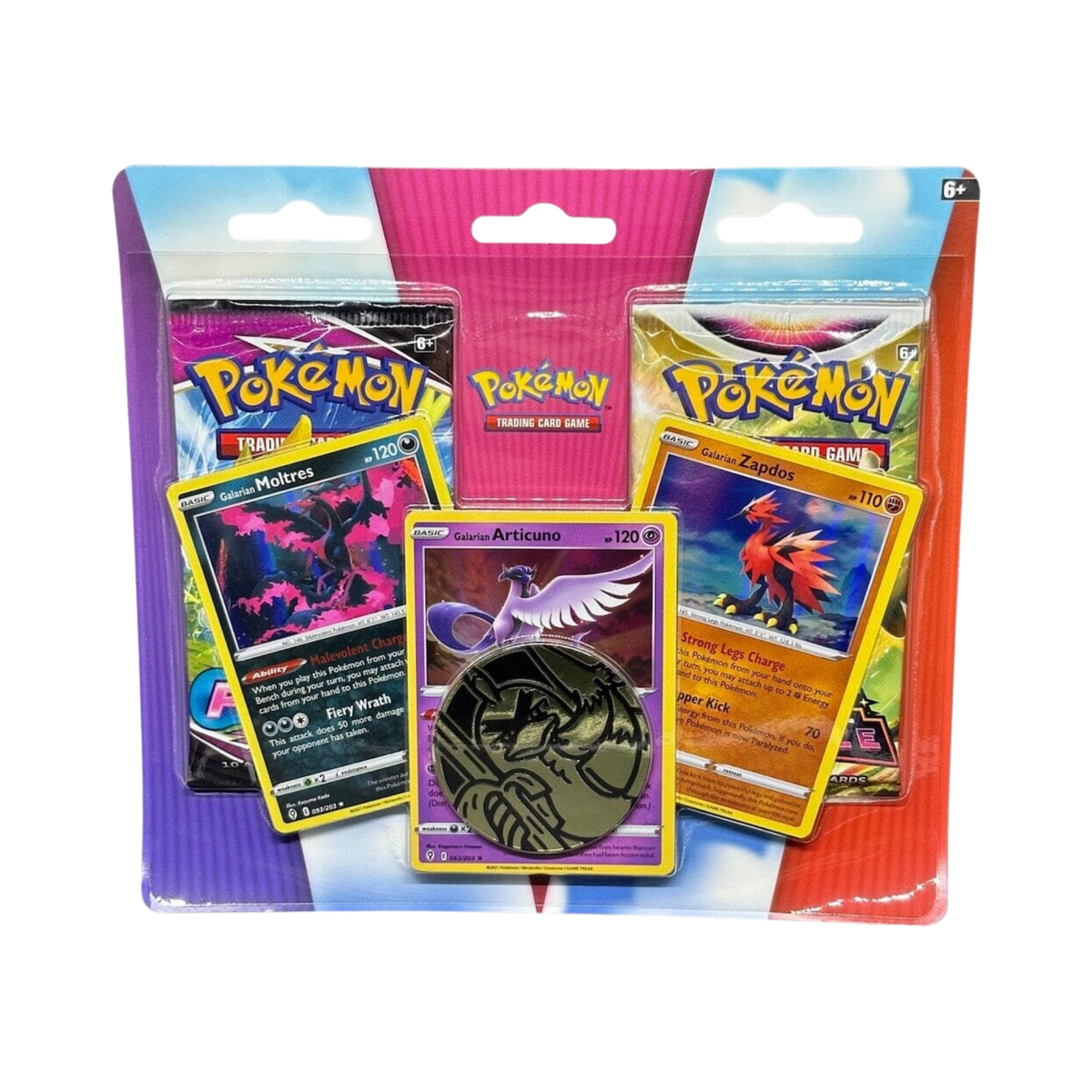 Galarian Legendary Birds 2-Pack Blister