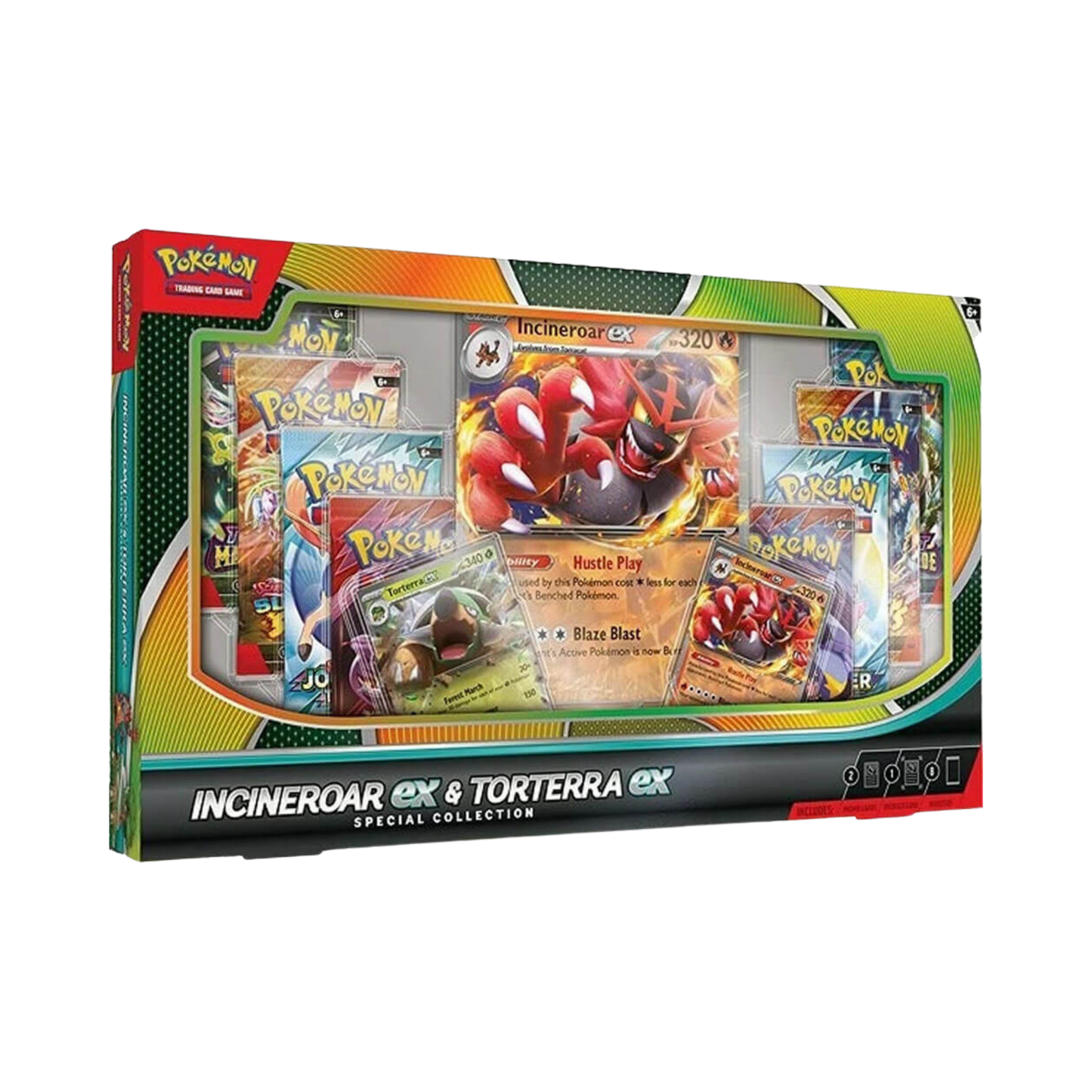 Incineroar ex and Torterra ex Special Collection