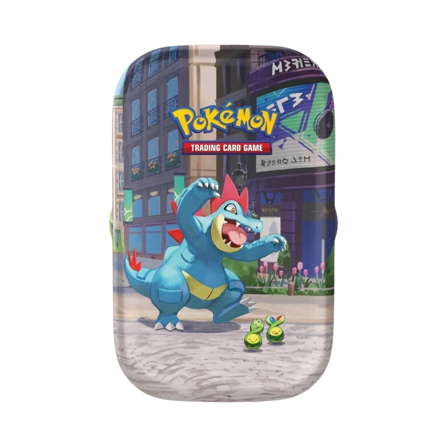Lumiose City Mini Tin (Feraligatr & Budew)