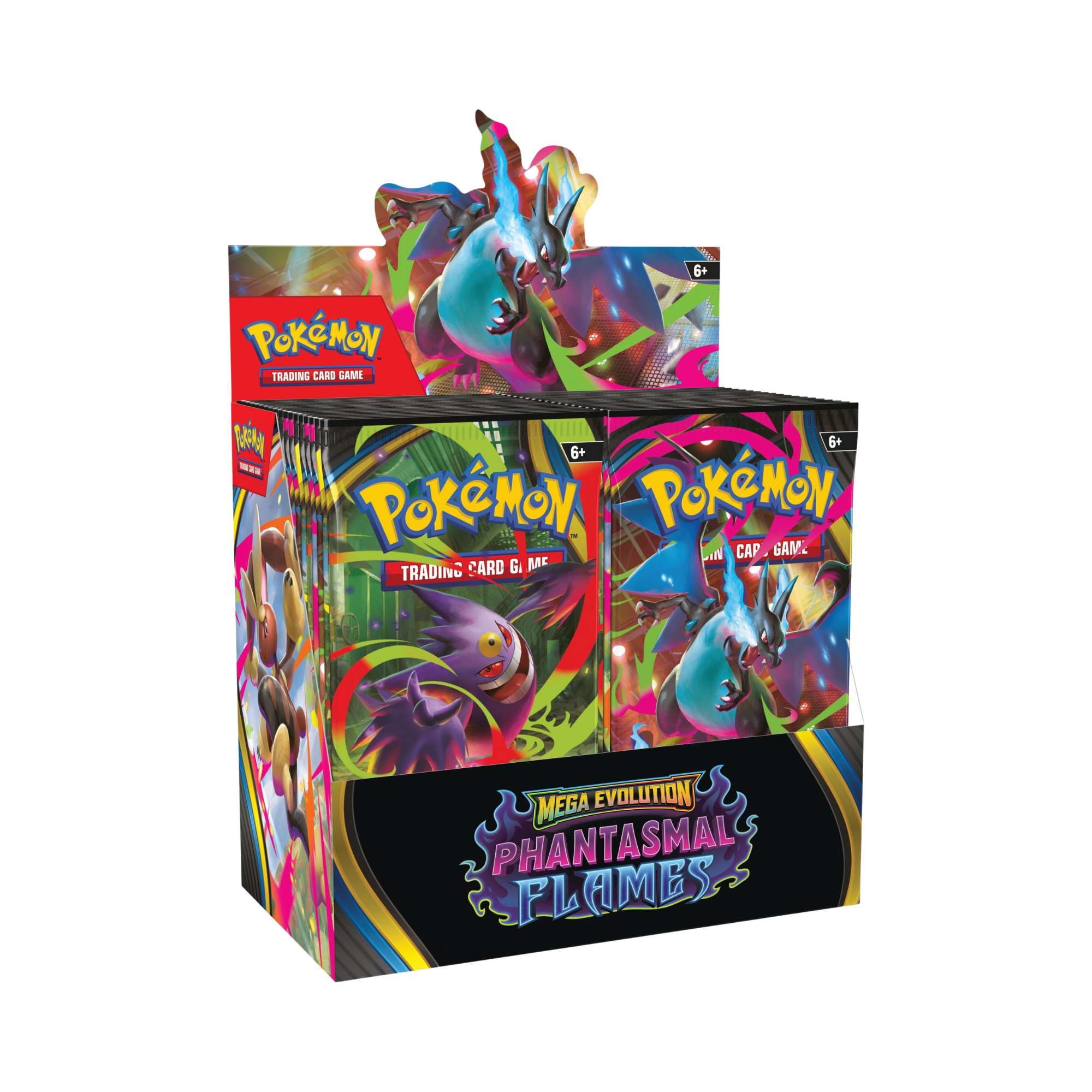 will phantasmal flames have booster boxes Pokemon Mega: Phantasmal Flames Booster Box