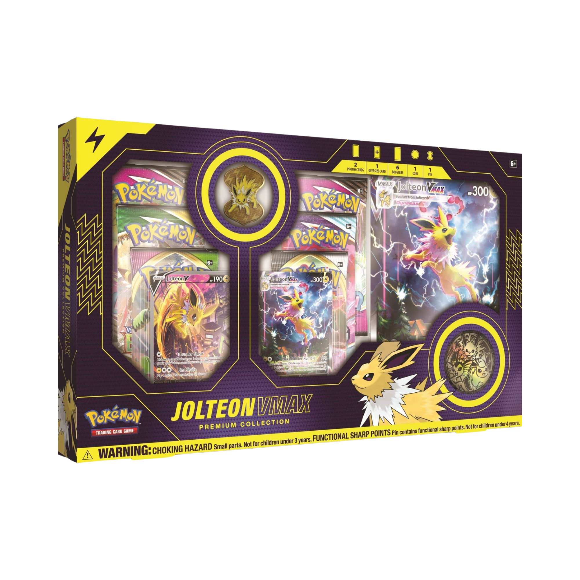 Jolteon VMAX Premium Collection – Common Lands