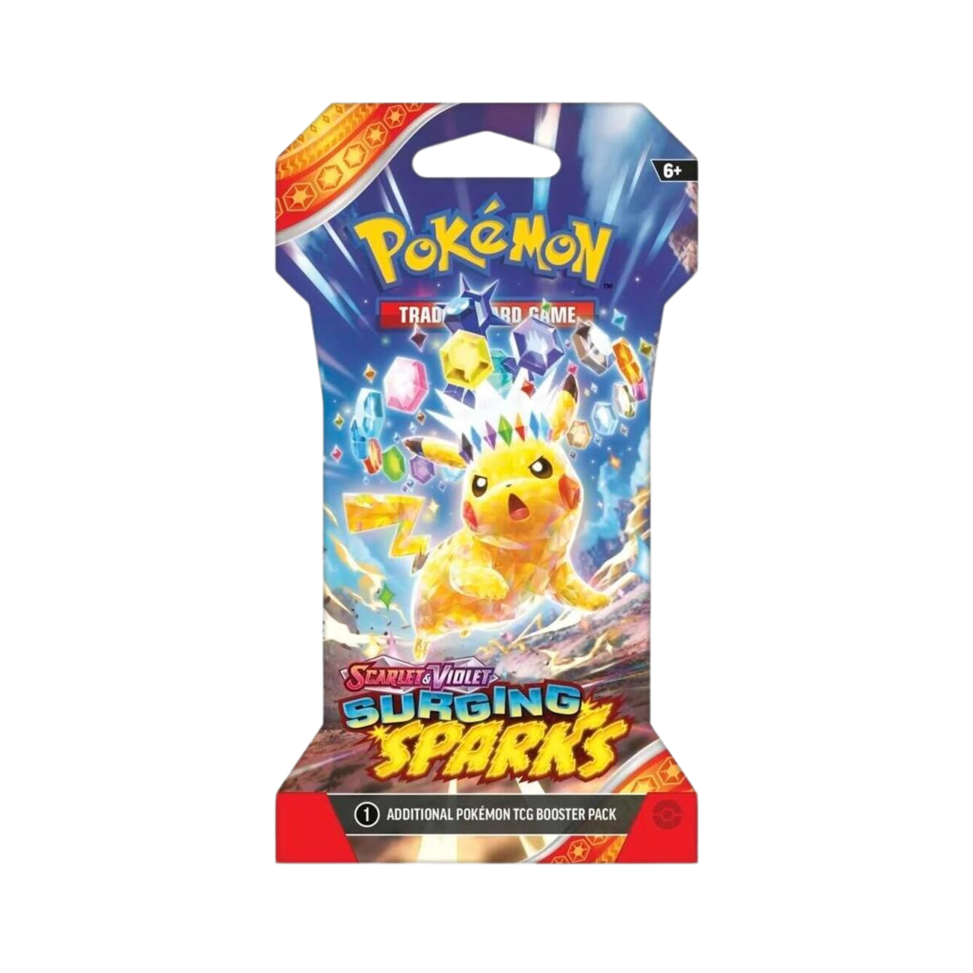 Surging Sparks Sleeved Booster Pack – Common Lands