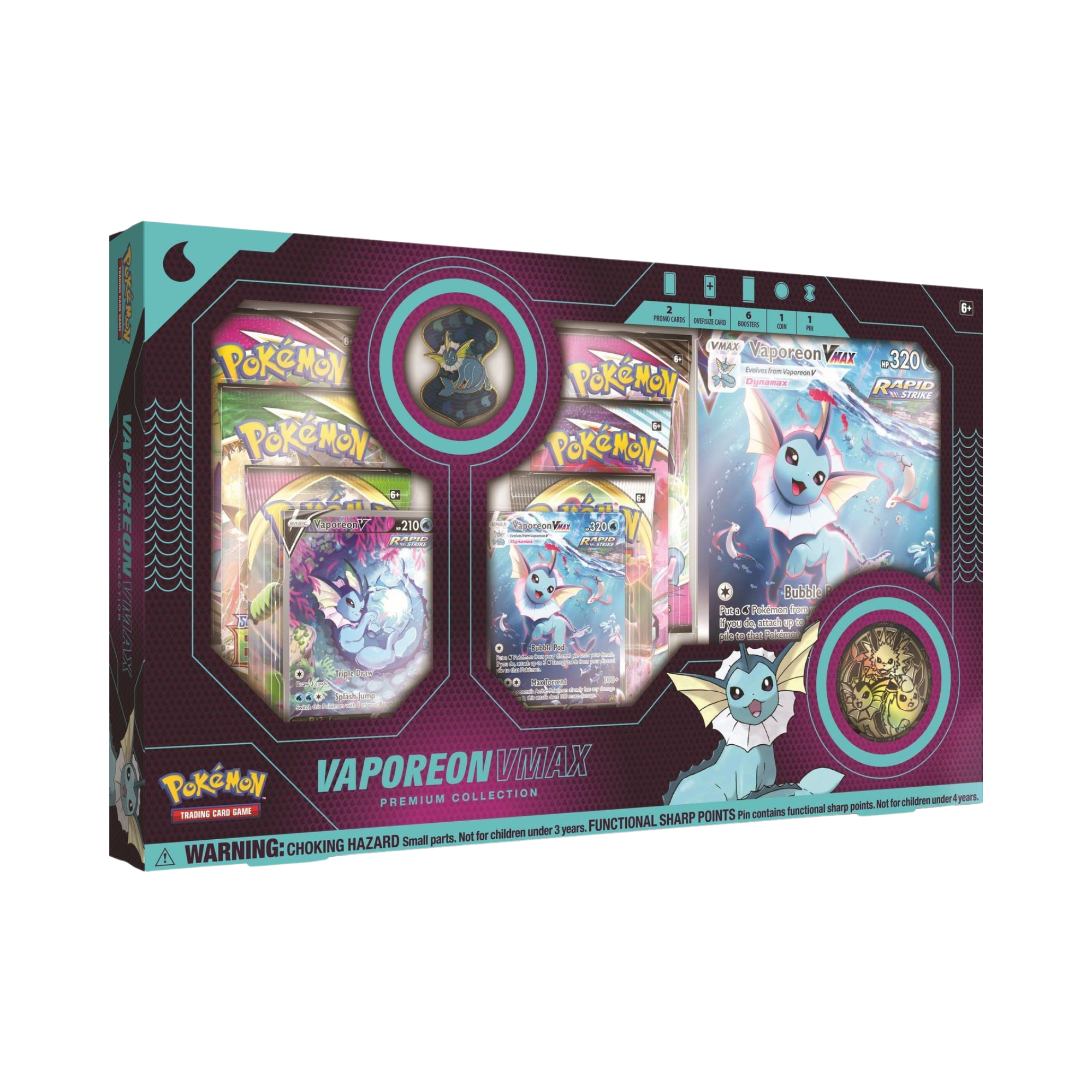 100 vmax pokemon cards box Vaporeon Premium Collection – Common Lands Featuring:Paradox Pokemon Generation 3 Comes with a bonus Wonder | Modern Horizons