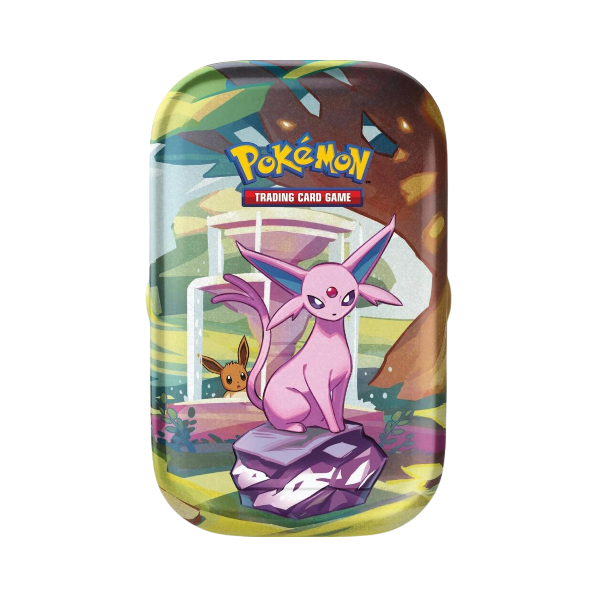 Prismatic Evolutions Mini Tin [Espeon] – Common Lands