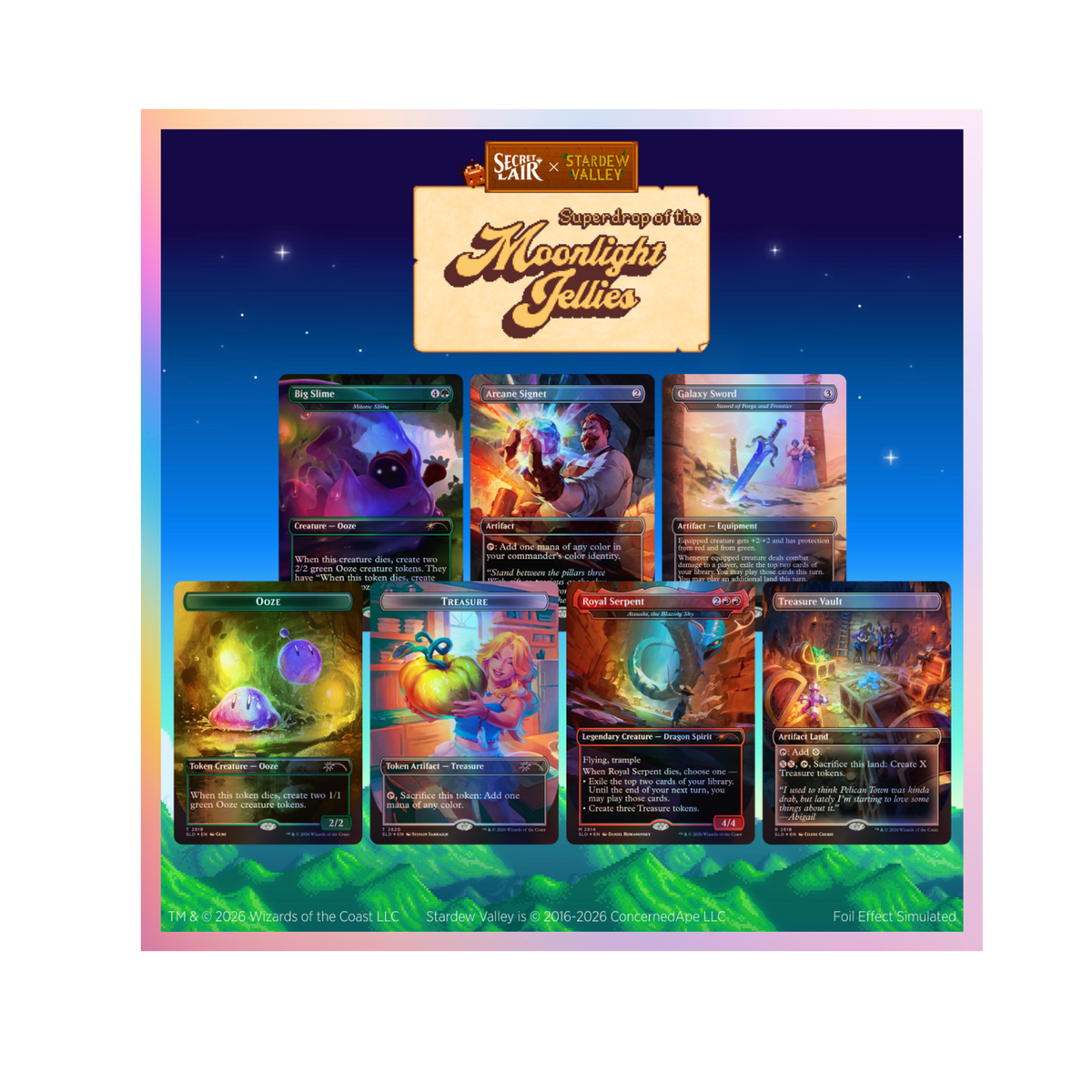 Secret Lair Drop: Secret Lair x Stardew Valley: A Flicker in the Deep - Traditional Foil Edition