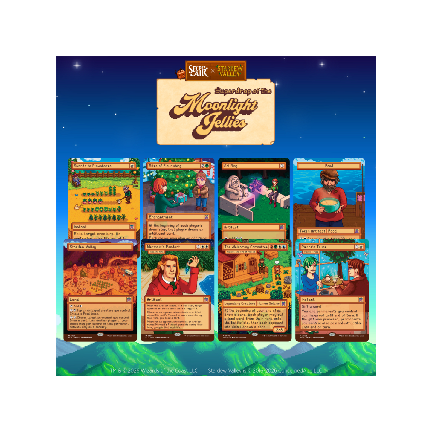 Secret Lair Drop: Secret Lair x Stardew Valley: Welcome to Stardew Valley - Non-Foil Edition