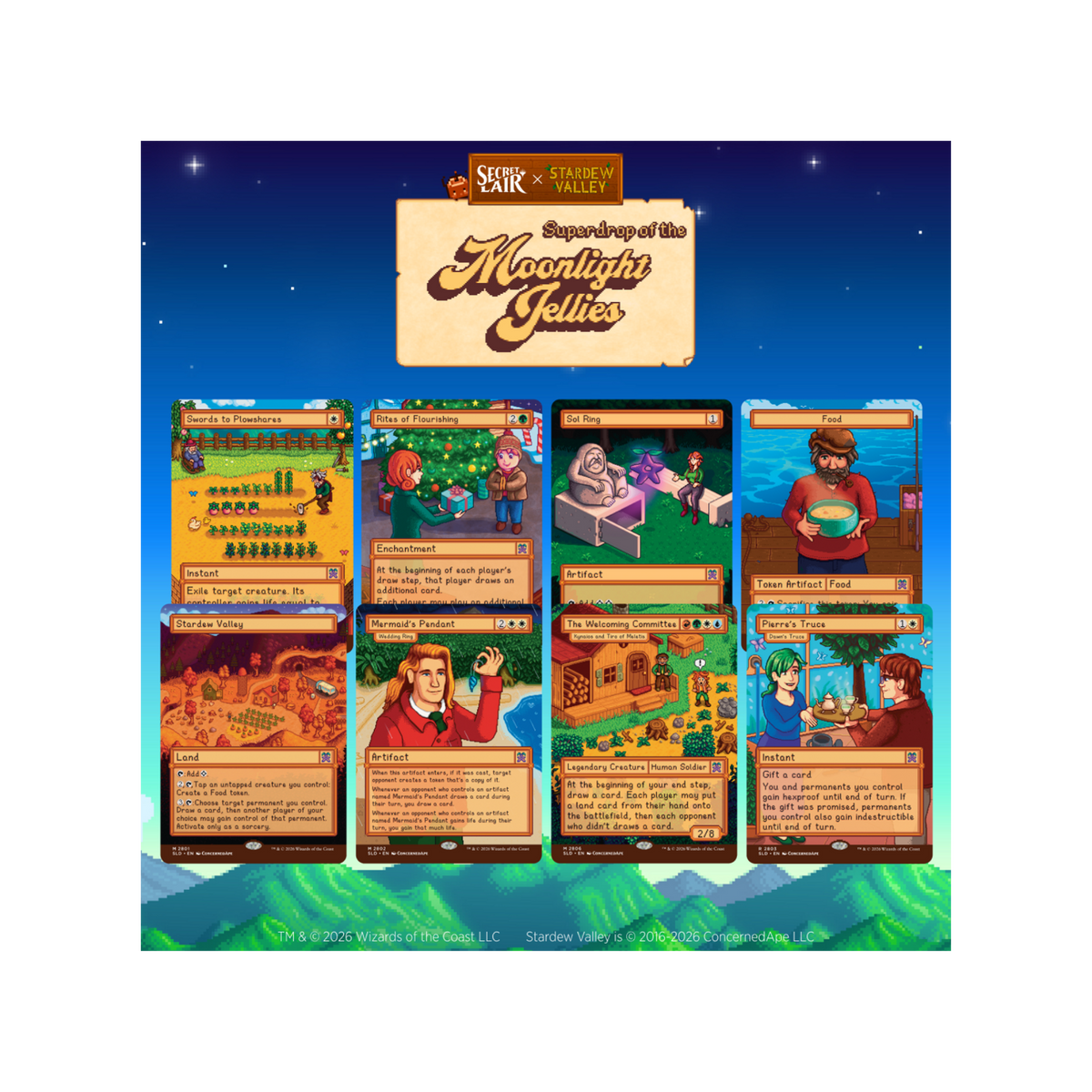 Secret Lair Drop: Secret Lair x Stardew Valley: Welcome to Stardew Valley - Non-Foil Edition