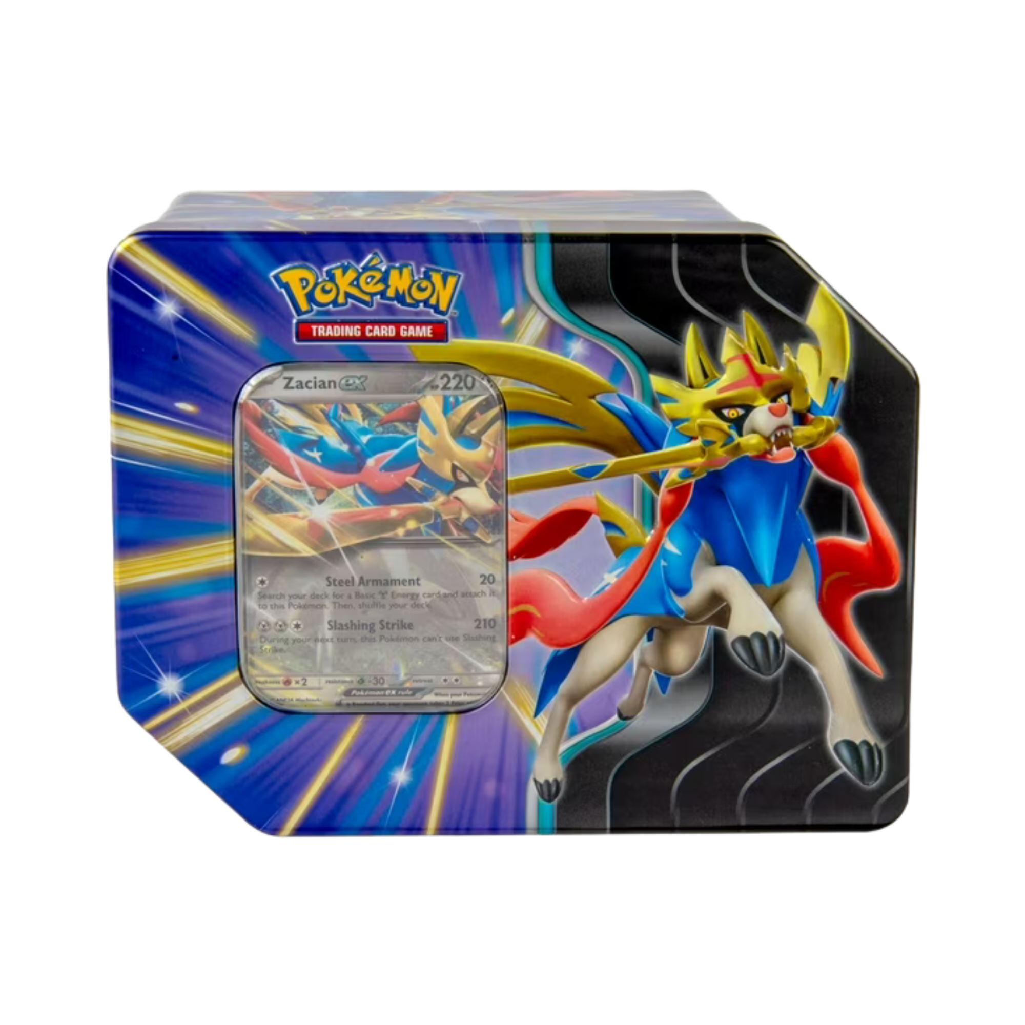 pokemon trading card games slashing legends tin randomly selected Pokemon Slashing Legends Tin