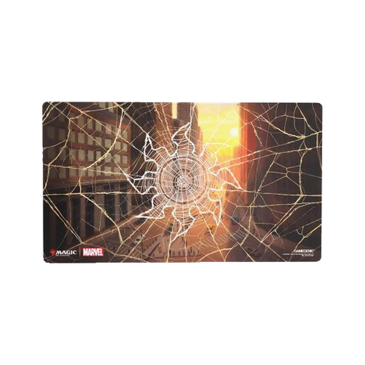 Magic: The Gathering Marvel's Spider-Man Shiny Playmat - Spider-Man Plains
