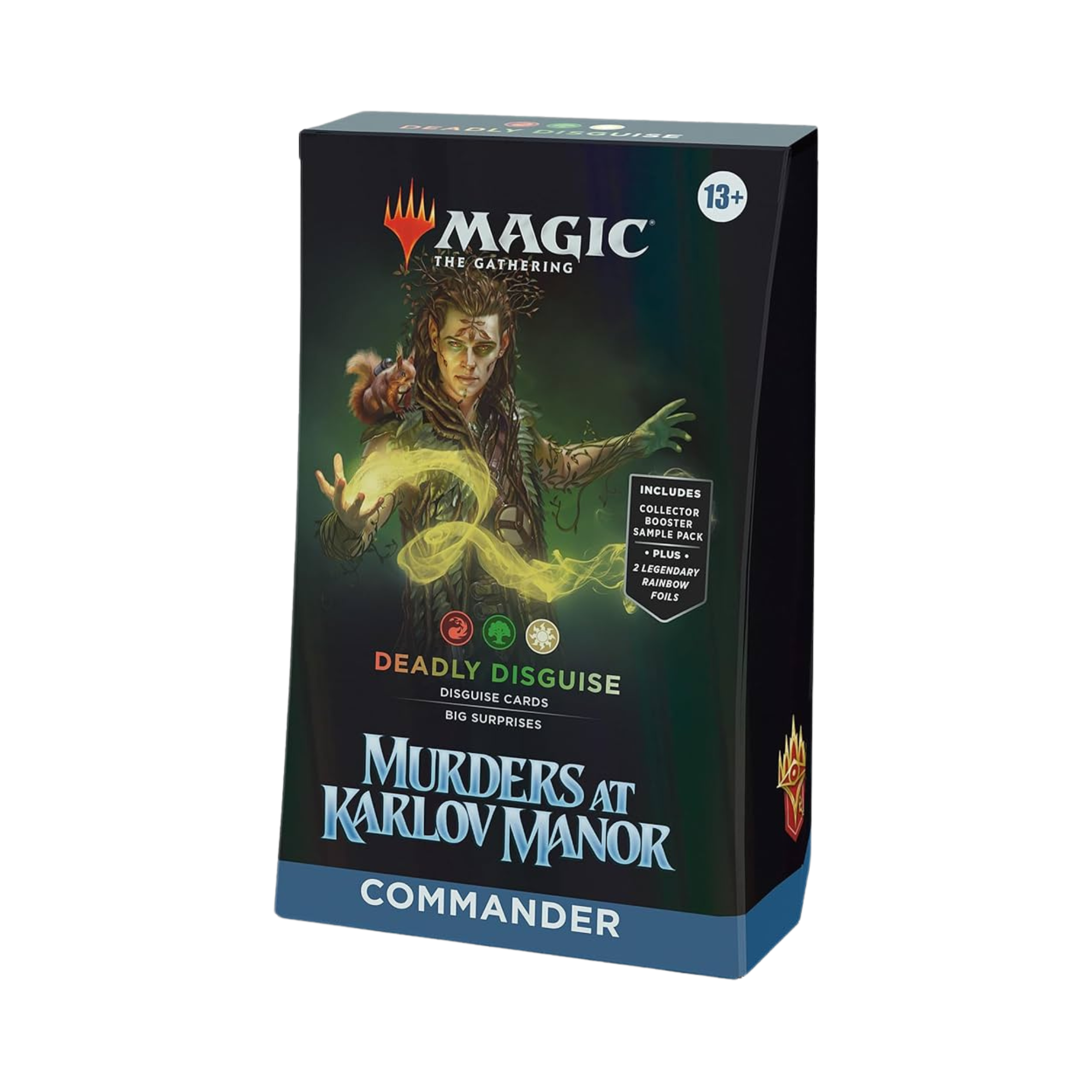 mtg disguise commander deck Deadly Disguise Murders at Karlov Manner Commander Deck Magic the Gathering  MTG