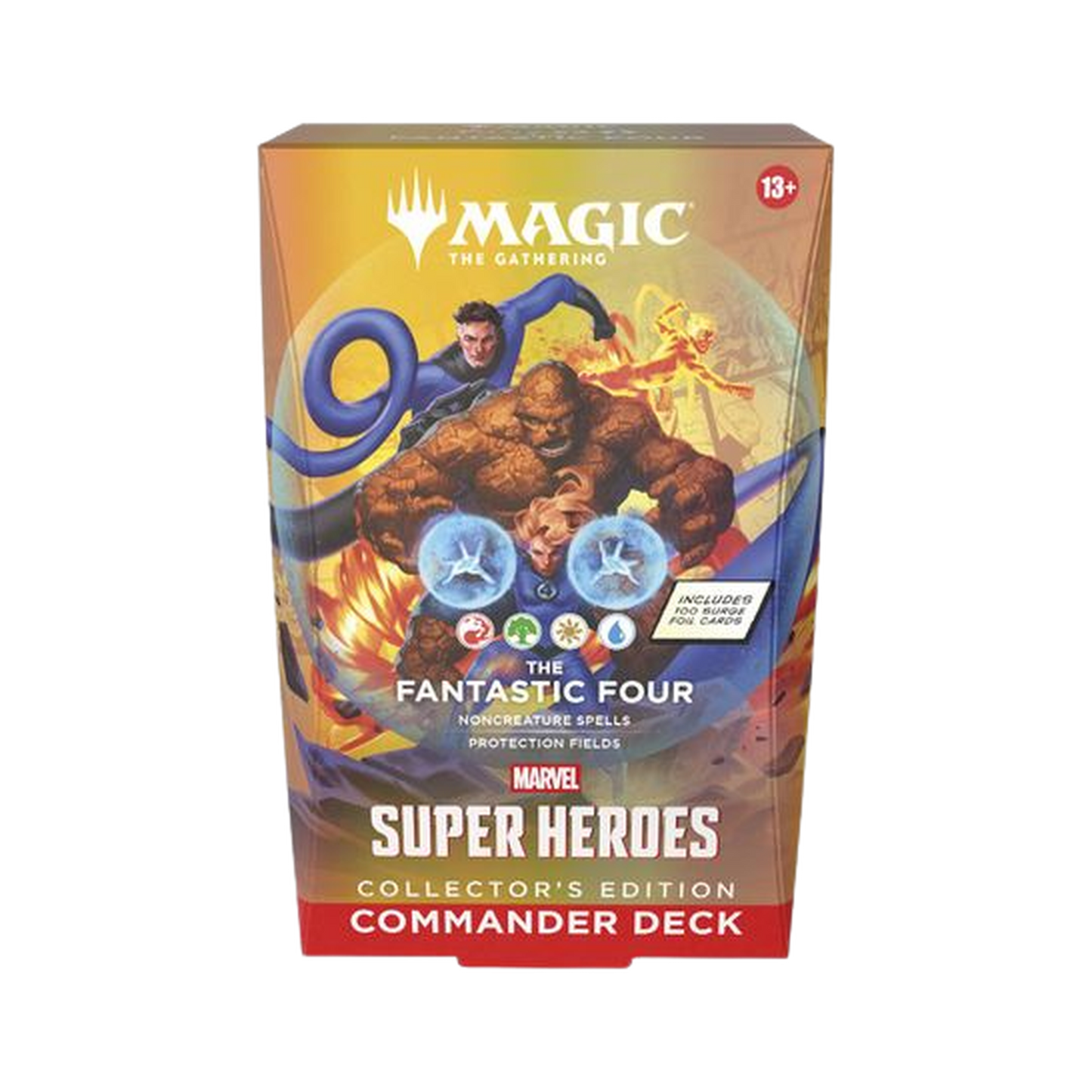 Marvel Super Heroes Commander Deck - The Fantastic Four (Collector's Edition)