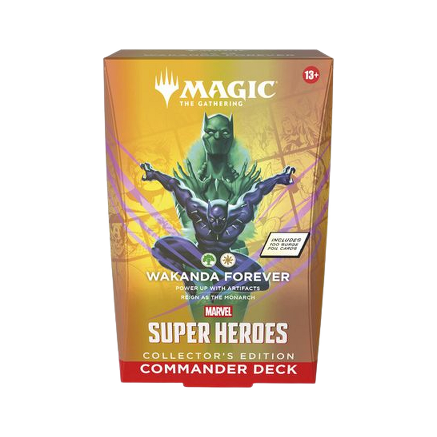 Marvel Super Heroes Commander Deck - Wakanda Forever (Collector's Edition)
