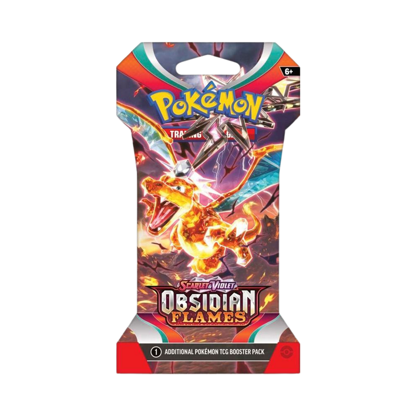 Obsidian Flames Sleeved Booster Pack