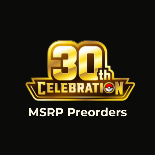Pokemon's 30th Anniversary: MSRP Preorders for VIPs
