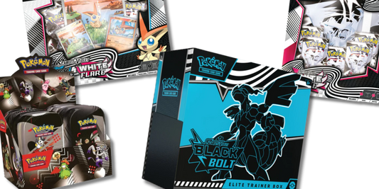 New Pokémon TCG Sets: Black Bolt & White Flare Strike July 18!