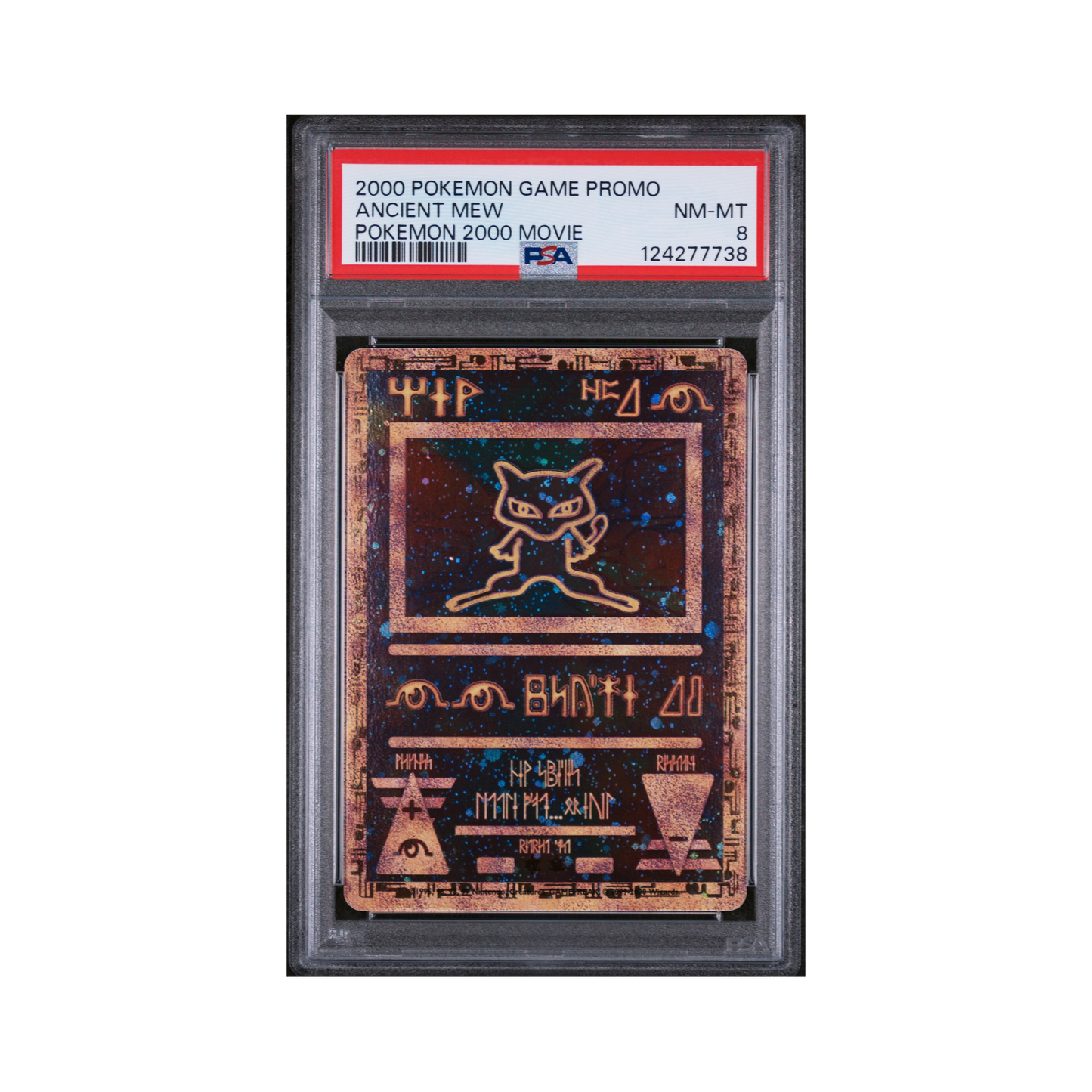 2000 Pokemon Miscellaneous Ancient Mew PSA 8