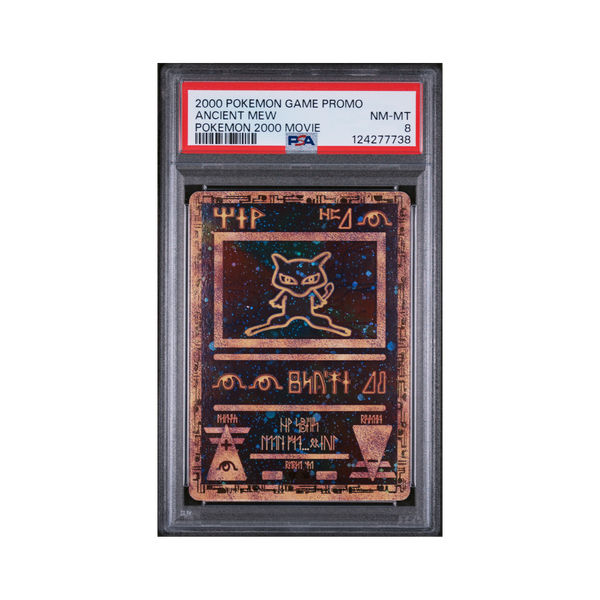 ancient mu pokemon card One of the most beloved cards in the hobby that has a strong nostalgic connection to many collectors. The Mew is one of the most perplexing cards that has officially but overall look nearly unplayed with no major defects Ancient Mew Movie Promo PSA