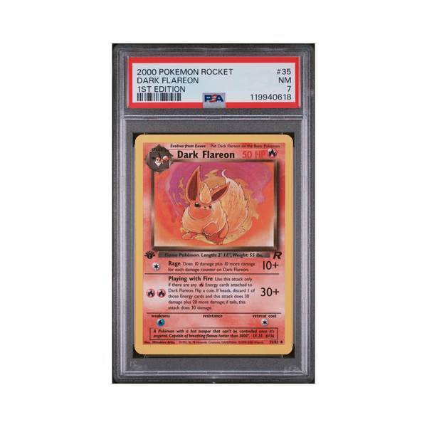 pokemon card dark flareon Vintgae 1st Edition Team Rocket's W / / 1 NOTE Amazon.com: Pokemon - Dark Flareon