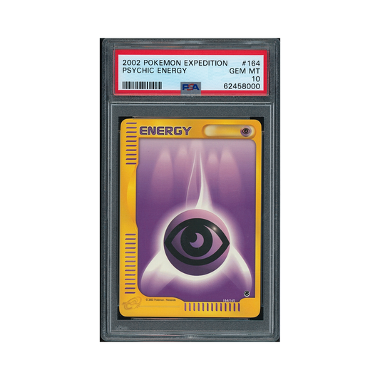2002 Pokemon Expedition Psychic Energy #164 PSA 10