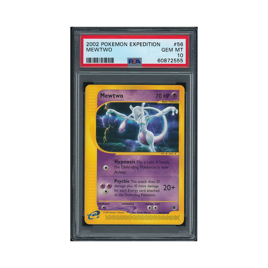 2002 Pokemon Expedition Mewtwo #56 PSA 10