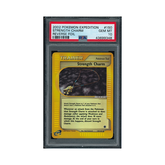 2002 Pokemon Expedition Strength Charm #150 PSA 10