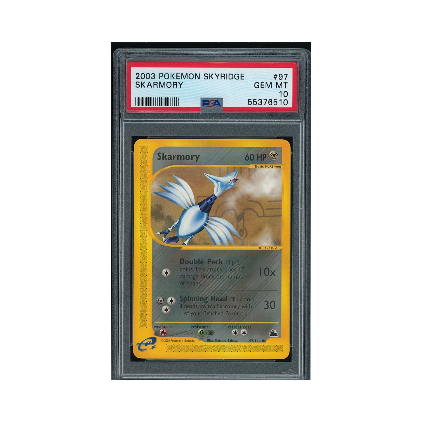 2003 Pokemon Skyridge Skarmory #97 PSA 10
