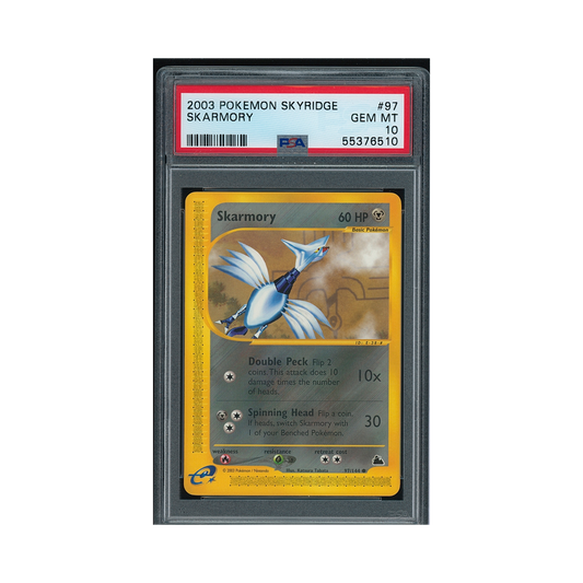 2003 Pokemon Skyridge Skarmory #97 PSA 10