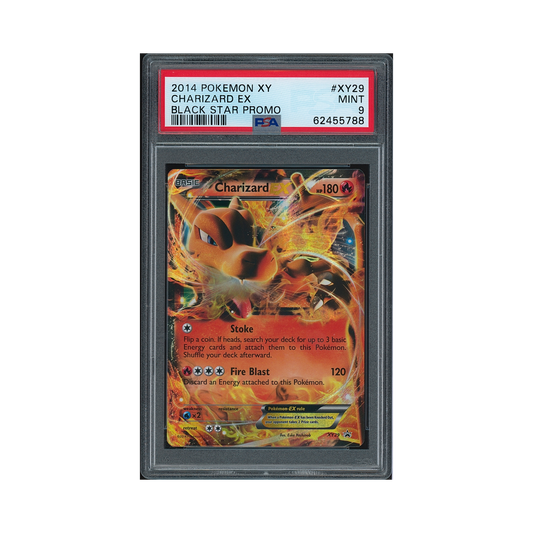 2014 Pokemon XY Black Star Promo Charizard EX #XY29 PSA 9