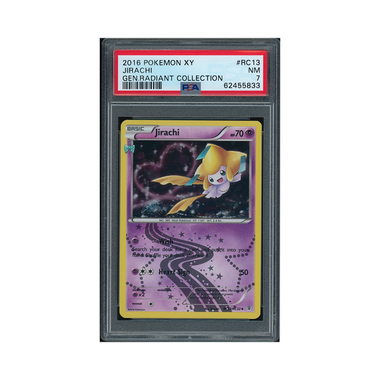 2016 Pokemon XY Generations – Radiant Collection Jirachi #RC13 PSA 7
