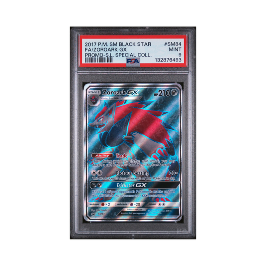 2017 Pokemon SM Black Star Promos Zoroark-GX #SM84 PSA 9