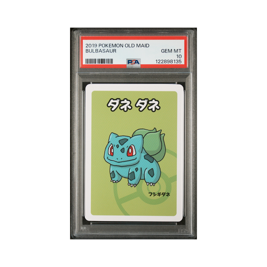 2019 Pokemon OLD MAID BULBASAUR PSA 10