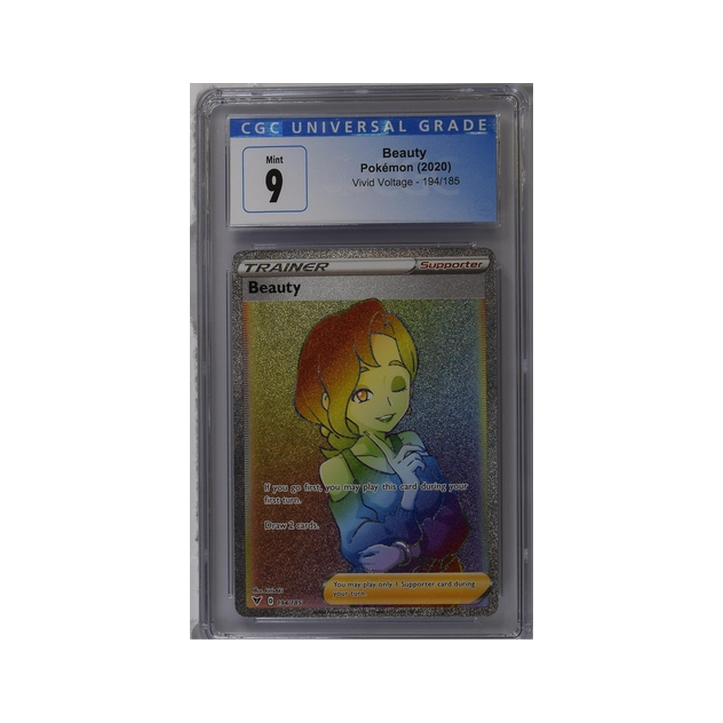 2020 Pokemon Vivid Voltage Beauty #194 CGC 9
