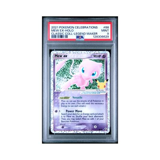 2021 Pokemon Celebrations Classic Collection Mew EX #88 PSA 9