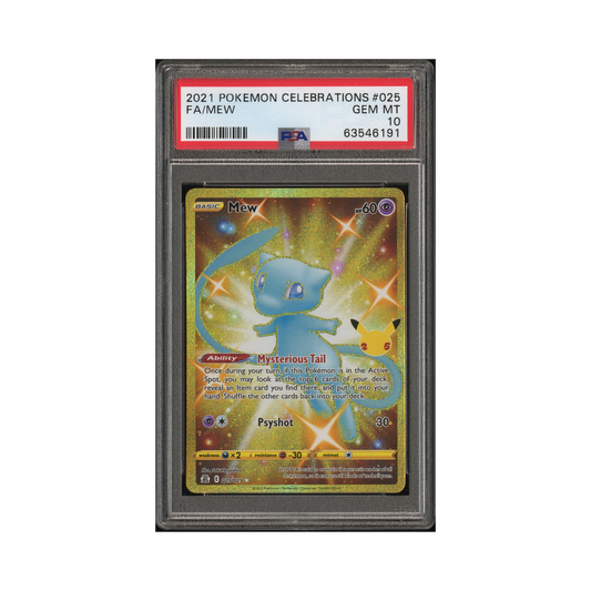 2021 Pokemon Celebrations Mew #25 PSA 10