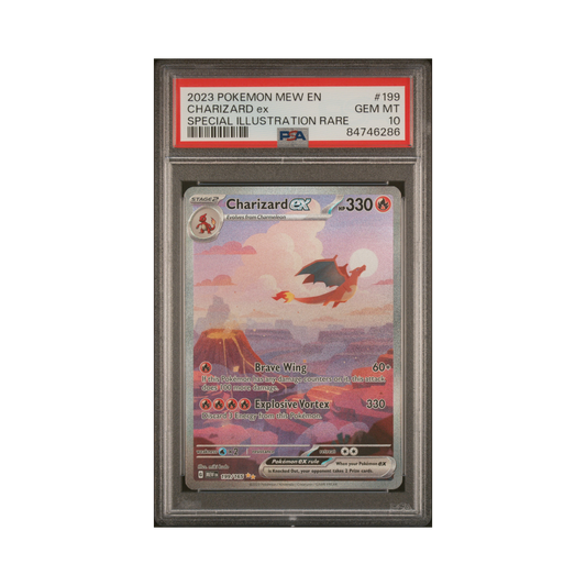 2023 Pokemon 151 Charizard ex #199 PSA 10