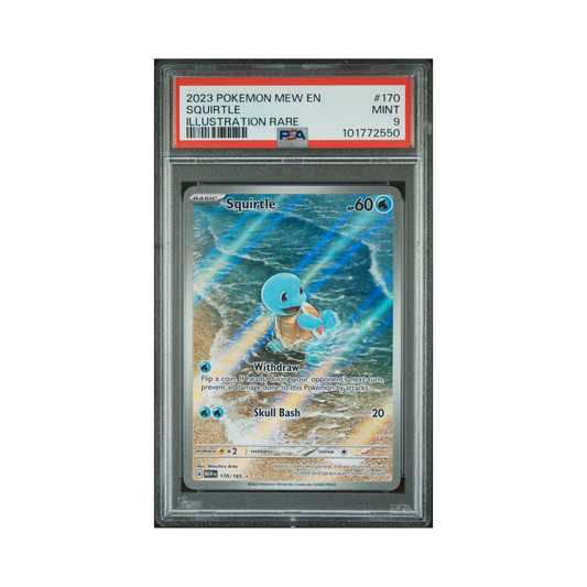 2023 Pokemon 151 Squirtle #170 PSA 9