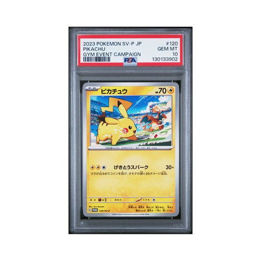 2023 Pokemon JAPANESE SV-P PROMO PIKACHU #120 PSA 10