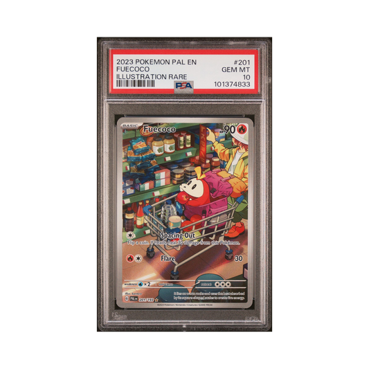 2023 Pokemon Paldea Evolved Fuecoco #201 PSA 10