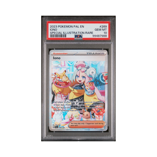 2023 Pokemon Paldea Evolved Iono #269 PSA 10