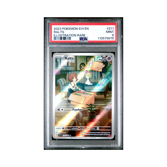 2023 Pokemon Scarlet & Violet Ralts #211 PSA 9