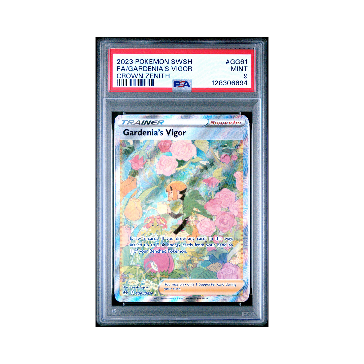 gardenia's vigor pokemon card value 2023 Pokemon Sword And Shield Crown Zenith Gardenia's Vigor #GG61 PSA –  Common Lands