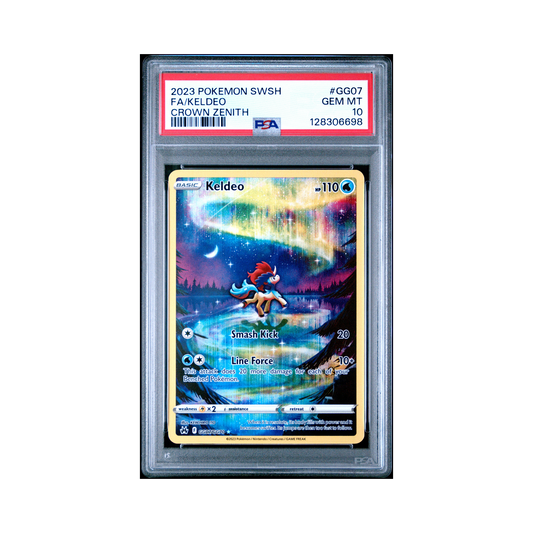 2023 Pokemon Sword And Shield Crown Zenith Keldeo #GG07 PSA 10