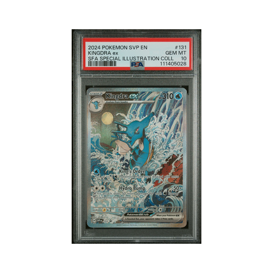 2024 Pokemon Scarlet & Violet Black Star Promos Kingdra ex #131 PSA 10