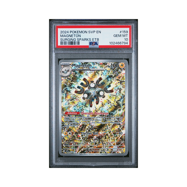 2024 Pokemon Scarlet & Violet Black Star Promos Magneton #159 PSA