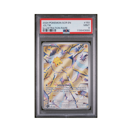 2024 Pokemon Stellar Crown Joltik #150 PSA 9
