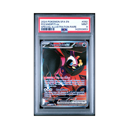 2024 Pokemon Sfa Fable Fezandipiti EX #092 PSA 9