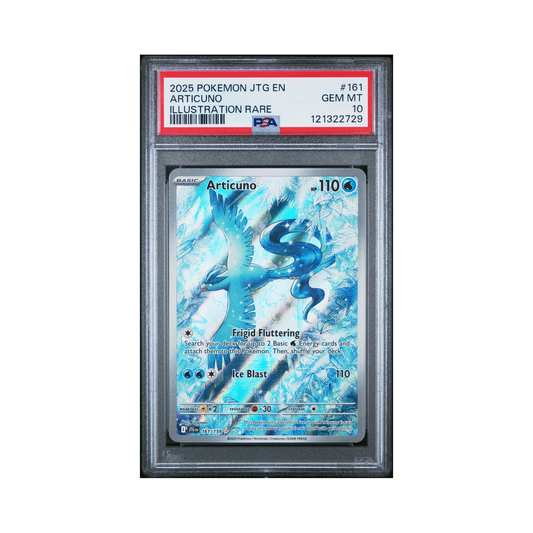 2025 Pokemon Journey Together Articuno #161 PSA 10